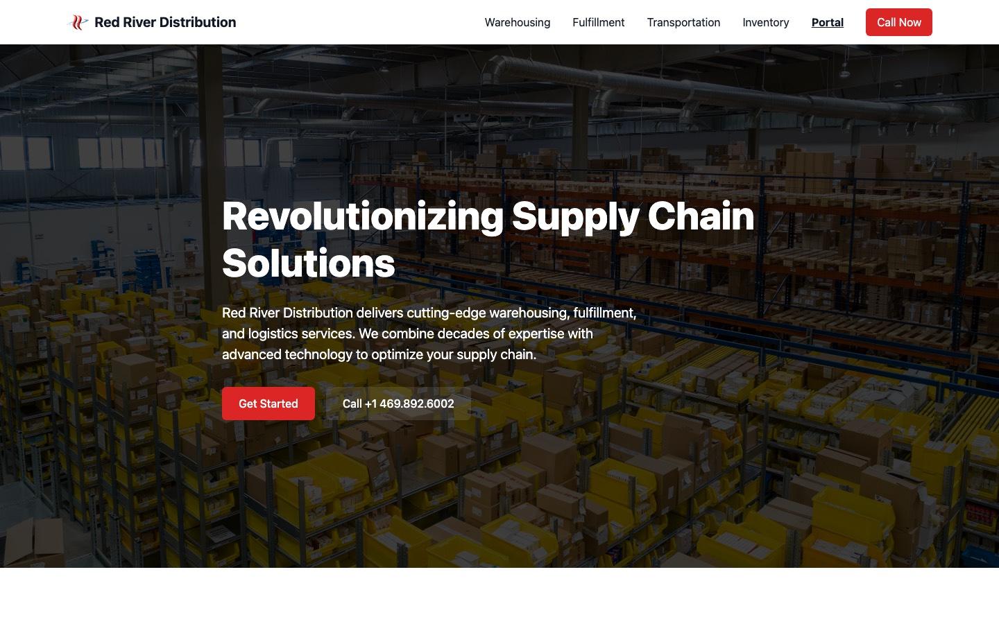 Red River Distribution website